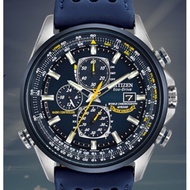 CITIZEN Eco Drive Pilot World Chronograph Blue Angel Men's Fashion Sports Multifunction Calendar Watch