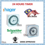 TIMER / TIME SWITCH 24 HOURS - HAGER SCHNEIDER