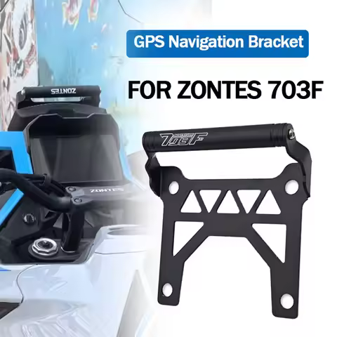 For Zontes 703F ZT 703f Cellphone Phone GPS Navigation Stand Holder Extension Bar zontes 703f Naviga