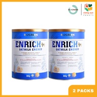 Biogreen Enrich Pro Oatmilk Energy (850g x 2) - Twin Pack