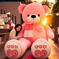 Boneka panda mainan mewah bersaiz besar, boneka beruang besar, beruang peluk, haiwan boneka bersaiz 