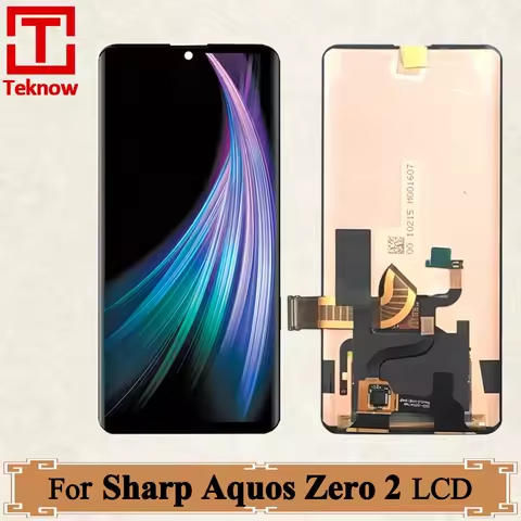 AMOLED 6.4" For Sharp Aquos Zero 2 LCD Display SH-Z20 SHV47 906SH Touch Screen Full LCD Digitizer As