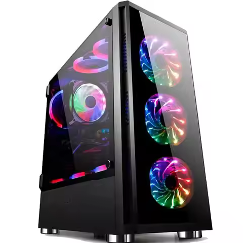 Aotesier High quality Core i7 i9 I5 with E5 2650 CPU 16GB Ram SSD HDD Gtx 950 8GB Graphics card gami
