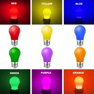 Mitsushi LED Colored Light Bulbs 7W E27 Holiday Party Decoration Light Bulbs