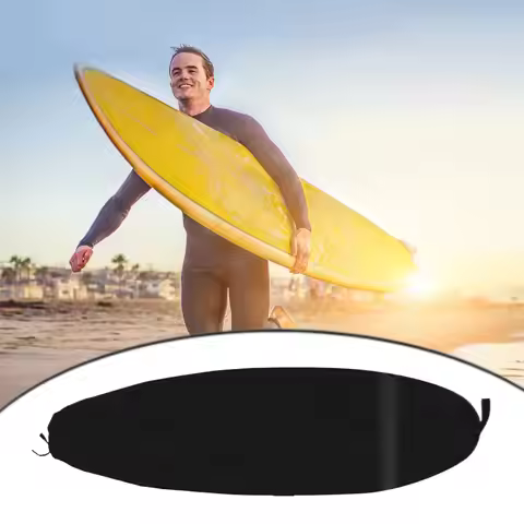 Surfboard Sock Cover Dustproof Skis Cover Surfboard Cover Waterproof Protective Board Case for Men W