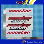 MONSTER SPORT STICKER CAR STICKER / CS310