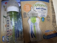 Dr. Brown's Options+ 玻璃防脹氣奶瓶 270mlx1