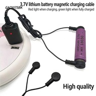 GAOXI75BK 1Pcs Lithium Battery Charger, USB 3.7V 4.2V Battery Charging Cable, Durable Universal Magn