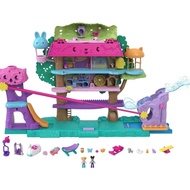 Polly Pocket Doll House with 2 Micro Dolls
