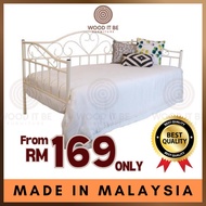 🔥READY STOCK🔥DAY BED SINGLE METAL BED FRAME/KATIL BESI/SOFA BED/DAYBED