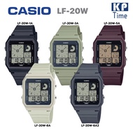 Casio นาฬิกาข้อมือผู้หญิง สายเรซิน รุ่น LF-20W ของแท้ประกันศูนย์ CMG