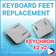 ♞,♘,♙2pcs Keyboard Feet Leg Stand Replacement for Keychron K8, C2, K4v2, K2v2 mechanical keyboards