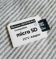 (限郵寄-包郵)PSV VITA / PSV TV SD2VITA 5.0 可彈出最新版 用MicroSD/TF 取替原本記憶卡 轉換卡套 5.0 可彈出升級版