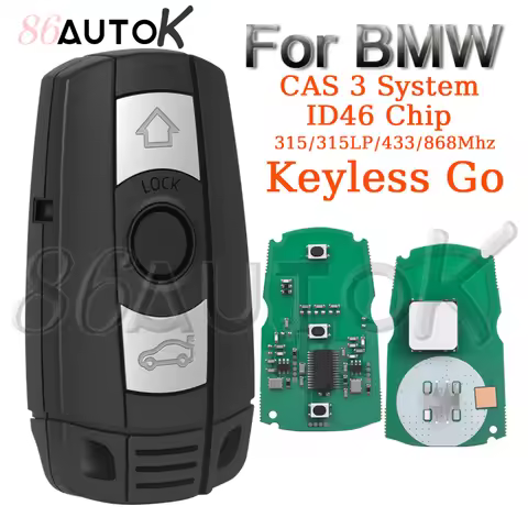 Car Remote Key for BMW CAS 3 System 3/5 Series Z4 X6 X5 E60 E61 E70 E71 E72 E87 E89 E90 E92 ID46 315