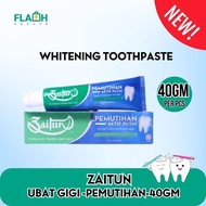 ZAITUN UBAT GIGI VIRAL- WHITENING TOOTHPASTE(PEMUTIH GIGI) Travel Set / Twin Set (40g)