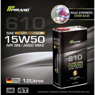 PIRANO MOTORCYCLE LUBRICANT ENGINE OIL 4T / SAE 40 /15W40 / 10W40 SEMI / 15W50 SEMI /10W40 FULLY / 1
