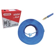 Unitek cat5E C18126ABL UTP network cable 100m 0.5CCA blue