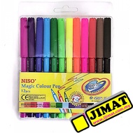 Niso Magic Colour Pen 12 color MCP12 MCP 12 MCP-12