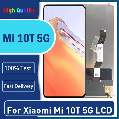 6.67'' IPS Display For Xiaomi Mi 10T 5G M2007J3SY No Frame LCD Touch Screen Digitizer Assembly 100% 