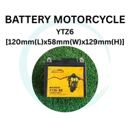 YTZ6 BATTERY MOTORCYCLE BATERI MOTOSIKAL HONDA RS150R RS150 PCX VARIO RSX 150 RS X 150 CBR150