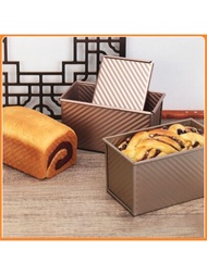 1入組碳鋼波浪形烤盒,麵包模具,可用於烤面包和蛋糕