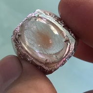 Cincin jarum emas asli ikat perak berkualiti tinggi