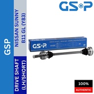 GSP DRIVE SHAFT (LH/SHORT)(RH/LONG) NISSAN SUNNY B11 GL (Y83)