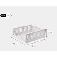 [SG Seller] Foldable Modular Retractable Shelf / Stora Rack Drawer Clothes Closet Wardrobe Organizer