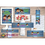 OMAR & HANA Theme Birthday Party Set Candy Buffet Decoration DIY DIY GIFTS