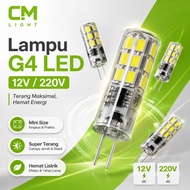 G4 3w 12V LED Halogen Lamp 220V Bulb Plug