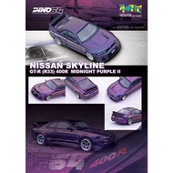 Inno64 Nissan Skyline GT-R R33 Nismo 400R Midnight Purple HK Toycar