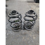BMW E46 M3 Coupe Rear Axle Coils Springs Pair Green Markings