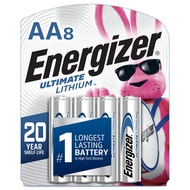 Energizer 06282 - AA Cell 1.5 Volt Ultimate Lithium Battery (8 Pack) (L91SBP-8 Ultimate Lithium AA-8
