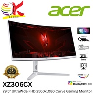 ACER 29.5" NITRO XZ306CX UWFHD (2560x1080@200HZ) VA PANEL CURVE LED GAMING MONITOR (1MS VRB, INPUT:H