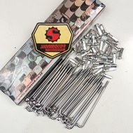 Spokes Spokes/ Wilwood Chrome Spokes Nipples 9x89