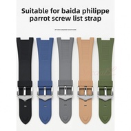 Compatible with Patek Philippe Nautilus 5711/5712/5980 - Premium Rubber Watch Strap - Durable & Styl