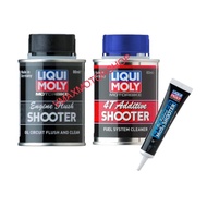LIQUI MOLY SHOOTER ADDITIVES FOR MOTORBIKES AND SCOOTER 4T ADDITIVE SHOOTER / ENGINE FLUSH SHOOTER 8