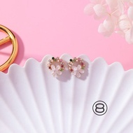 E0431 FLORAL WREATH EARRING
