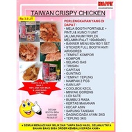 PAKET USAHA FRANCHISE MAKANAN TAIWAN CRISPY CHICKEN SHILLIN SHIHLIN