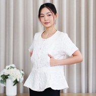 Island Shirt - Stella Nursing Shirt with Right Opening Kiri Nursing Shirt Nursing Top Nursing Blouse