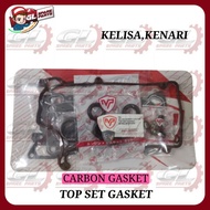 TOP SET GASKET (CARBON GASKET) PERODUA KELISA KENARI TOP OVERHAUL SET HEAD SET