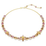 Idyllia necklace mixed cutting, flowers, shimmering colors