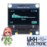 Display OLED Blue 128x64 LCD I2C 0.96" Inch Arduino Modulebiru