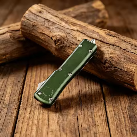 Micro EDC Tech Knife Mini UTX70 Blade Outdoor Pocket knive CNC Aluminum Handle EDC Tools