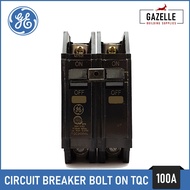 GE Circuit Breaker Bolt On 2 Pole TQC - 100A Amps Amperes Panel Box Panel Board Bolt-On General Elec