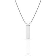 QueenBee 14K Gold Pendant Mens Necklace Chain, Fashionable Snake Chain for Him, Waterproof Minimalis
