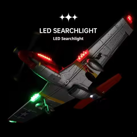 Wltoys A280 brushless four channel glider foam fixed wing P51 like real fighter remote control aircr