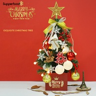 Artificial Christmas Tree Assembly Easily Eye-catching Kids Gift Desktop DIY Christmas Tree for Festival