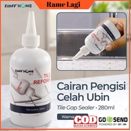 TaffHOME Tile Gap Sealer Liquid 280ml - TG17 - Gray - 7RHZKIGY