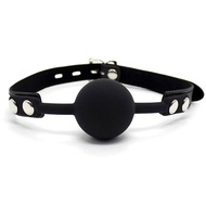 Prank Ball Mouth Gags BDSM Bondage Silicone - FDS54820 - Black
